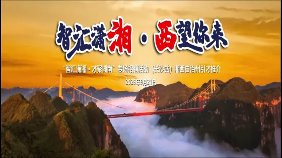 智汇潇湘·西望你来（PPT视觉）